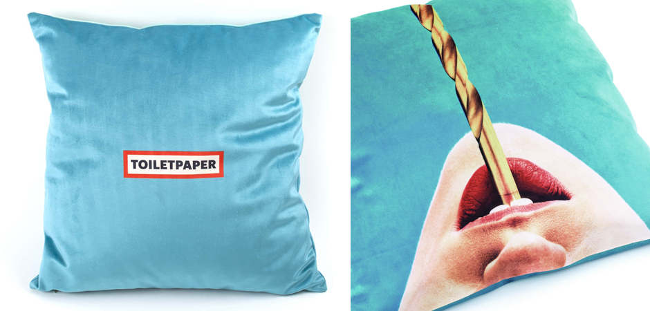 Подушка Seletti Cushion Drill Design Toiletpaper Подушка Seletti Cushion Drill Design Toiletpaper - Loft-Concept в Орле