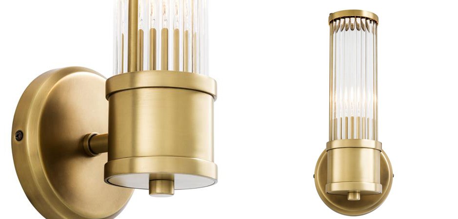 Бра Wall Lamp Claridges Single Brass Бра Wall Lamp Claridges Single Brass - Loft-Concept в Орле