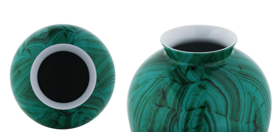 Ваза Malachite Vase barrel Ваза Malachite Vase barrel - Loft-Concept в Орле