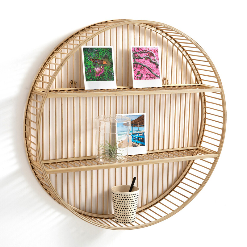Полка Wicker Bamboo Shelf Полка Wicker Bamboo Shelf в Орле | Loft Concept