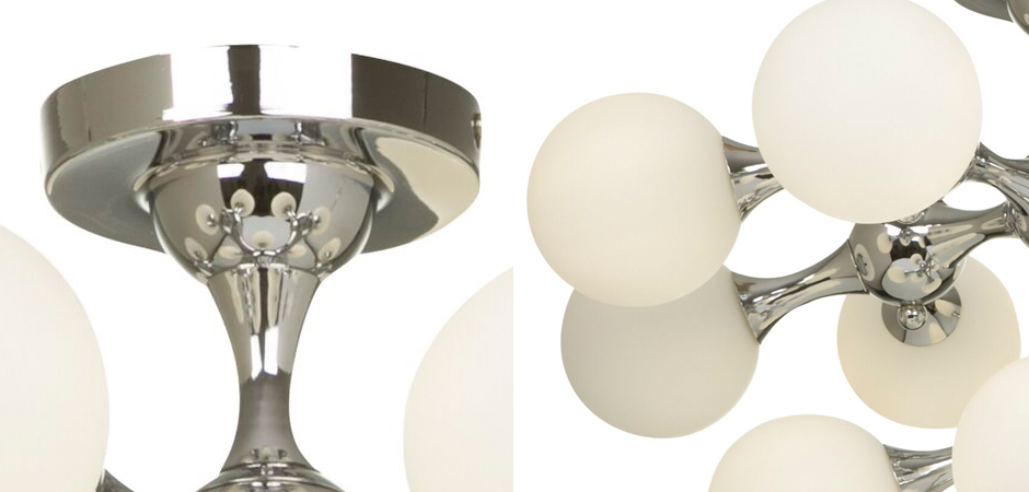 Потолочный светильник MOONDROP Lamp Chromium 13 Потолочный светильник MOONDROP Lamp Chromium 13 - Loft-Concept в Орле