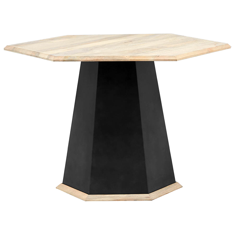Обеденный стол Xanthe Hexagonal Dining Table Черный ivory ( слоновая кость ) Обеденный стол Xanthe Hexagonal Dining Table Черный ivory ( слоновая кость ) в Орле | Loft Concept