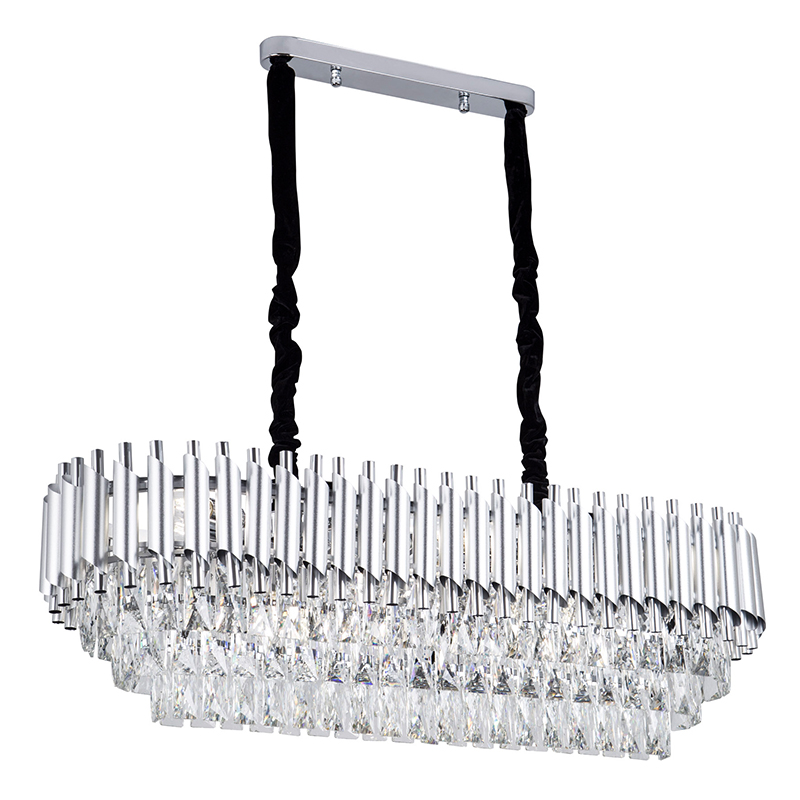 Большая многоярусная люстра Empire Crystal Silver Серебряный Большая многоярусная люстра Empire Crystal Silver Серебряный в Орле | Loft Concept