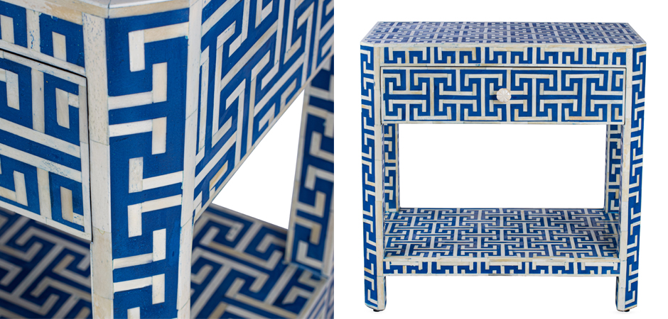 Тумба Insignia Bone Inlay Bedside Тумба Insignia Bone Inlay Bedside - Loft-Concept в Орле