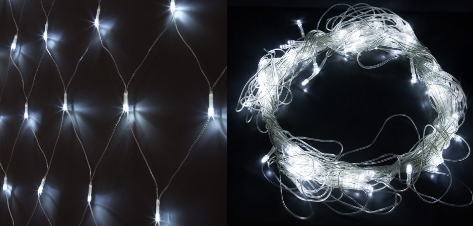 Гирлянда-Сетка Белым свет диодов - Loft-Concept в Орле