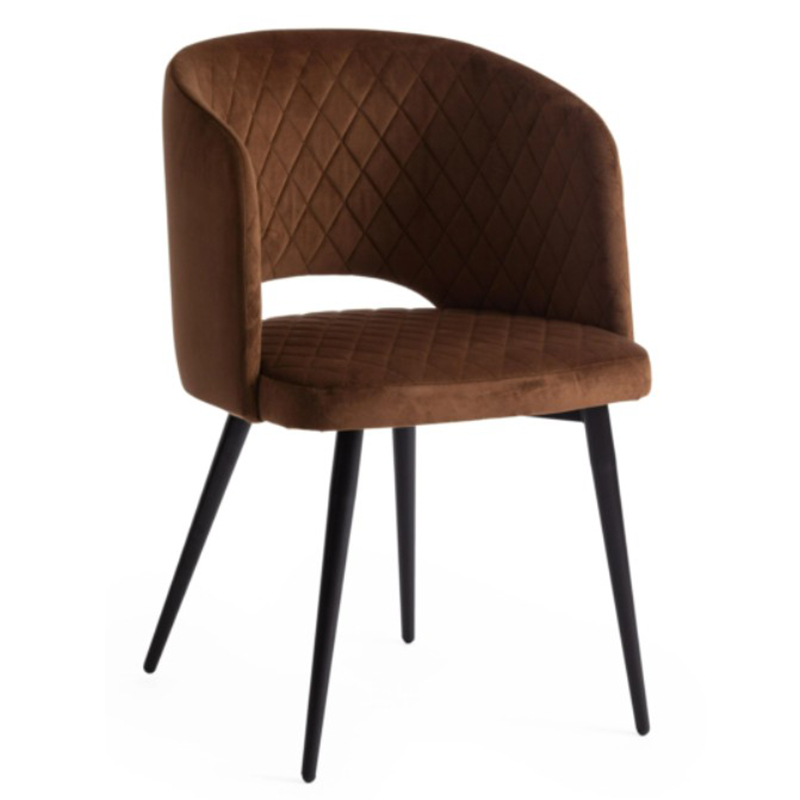 Стул Janice Brown Chair Коричневый Черный Стул Janice Brown Chair Коричневый Черный в Орле | Loft Concept