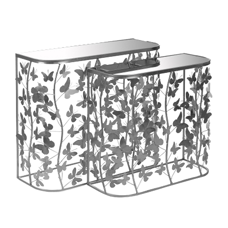 Консоль Silver Butterfly Серебряный Консоль Silver Butterfly Серебряный в Орле | Loft Concept