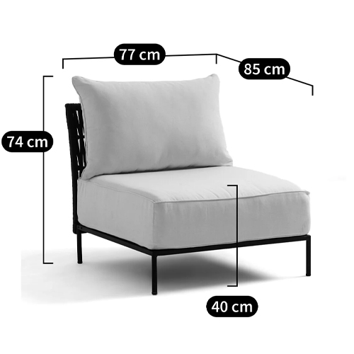 Уличное кресло Alaric Armchair Beige Уличное кресло Alaric Armchair Beige в Орле