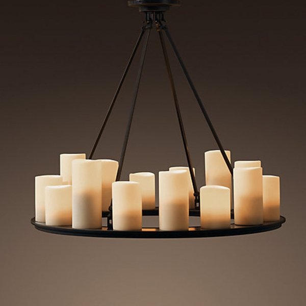 Люстра PILLAR CANDLE 80 Черный Люстра PILLAR CANDLE 80 Черный в Орле | Loft Concept