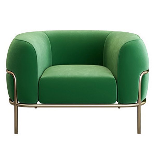 Кресло SOPHIE Armchair Зеленый Латунь Кресло SOPHIE Armchair Зеленый Латунь в Орле | Loft Concept