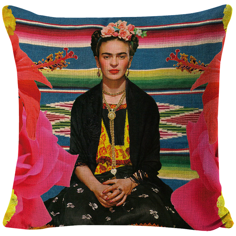 Декоративная подушка Frida Kahlo 6 Мульти Декоративная подушка Frida Kahlo 6 Мульти в Орле | Loft Concept