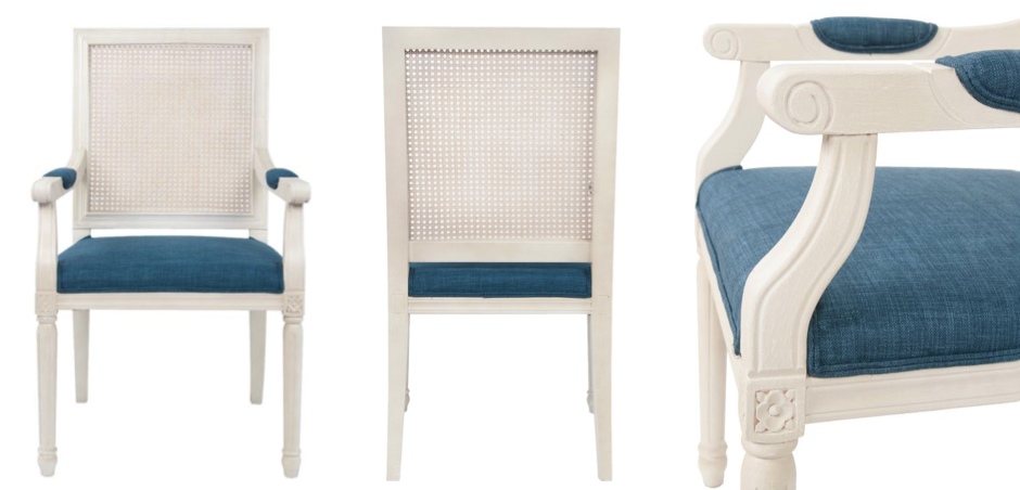 Стул French chairs Provence Garden White ArmChair Стул French chairs Provence Garden White ArmChair - Loft-Concept в Орле