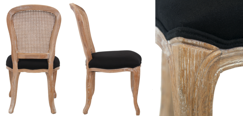 Стул French chairs Provence Neman Black Rattan Chair Стул French chairs Provence Neman Black Rattan Chair - Loft-Concept в Орле