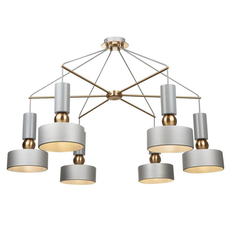 Люстра Nadalor Chandelier web Серый Люстра Nadalor Chandelier web Серый в Орле | Loft Concept