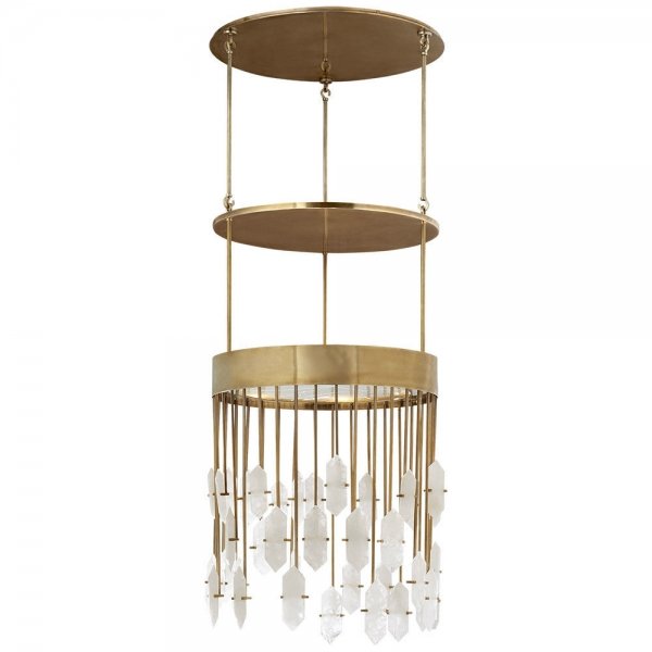 Люстра Kelly Wearstler Halcyon medium round chandelier Латунь Люстра Kelly Wearstler Halcyon medium round chandelier Латунь в Орле | Loft Concept