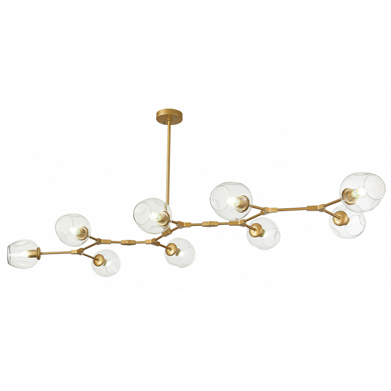 Люстра Branching Bubble Chandelier 9 gold Золотой Люстра Branching Bubble Chandelier 9 gold Золотой в Орле | Loft Concept