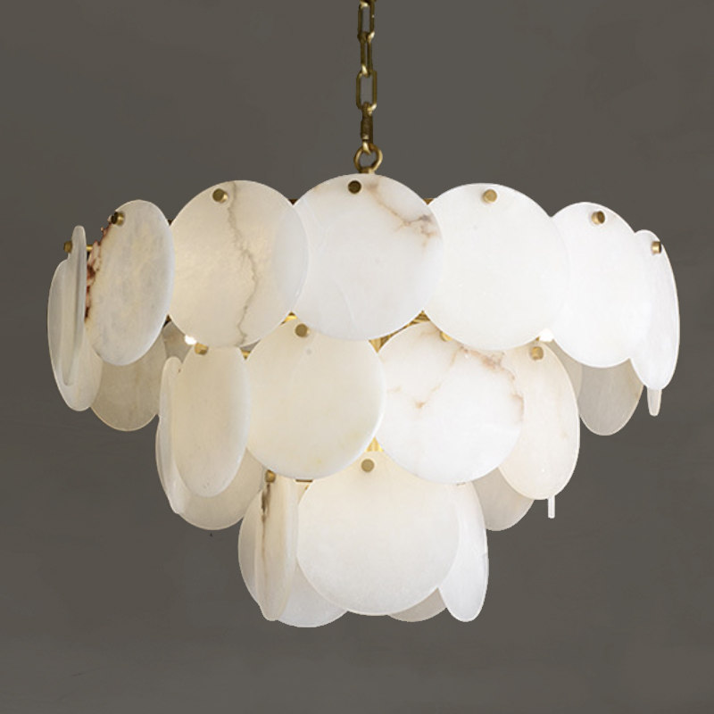 Люстра Letizia Marble Three Tiered Chandelier Латунь Белый Мрамор Bianco Люстра Letizia Marble Three Tiered Chandelier Латунь Белый Мрамор Bianco в Орле | Loft Concept