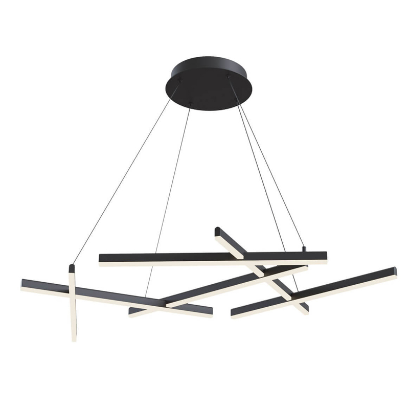 Люстра Smeragde Light Chandelier black Черный Люстра Smeragde Light Chandelier black Черный в Орле | Loft Concept