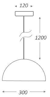 Подвесной светильник Uneven Edge Loft Pendant lamp Подвесной светильник Uneven Edge Loft Pendant lamp в Орле