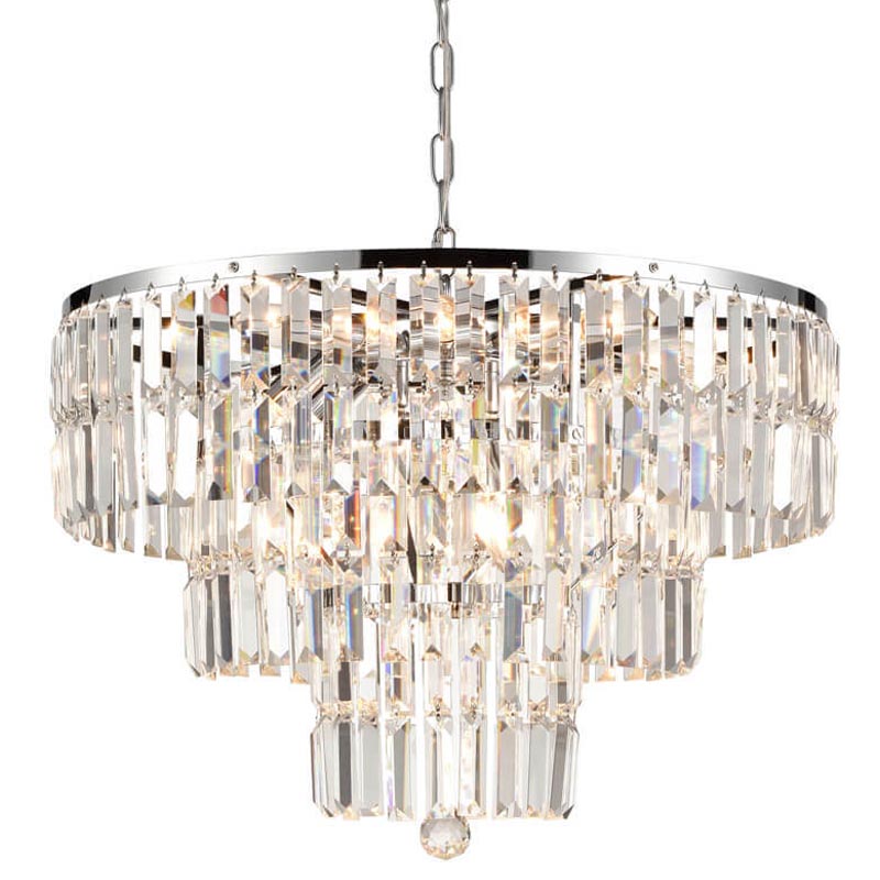 Люстра 1920s Odeon Chandelier chrome 60 Прозрачный (Transparent) Хром Люстра 1920s Odeon Chandelier chrome 60 Прозрачный (Transparent) Хром в Орле | Loft Concept