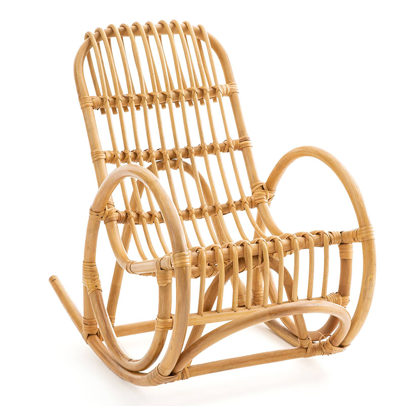 Детское кресло-качалка Wicker Baby Rocking Chair Бежевый Детское кресло-качалка Wicker Baby Rocking Chair Бежевый в Орле | Loft Concept