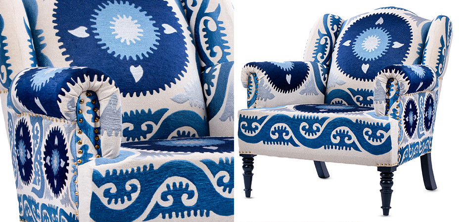 Кресло Accent Chairs Indigo Sun Кресло Accent Chairs Indigo Sun - Loft-Concept в Орле
