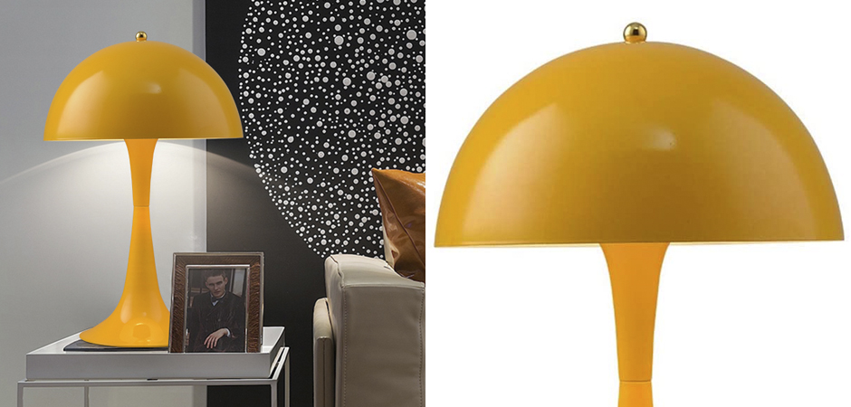 Настольная лампа Walter Table Lamp yellow Настольная лампа Walter Table Lamp yellow - Loft-Concept в Орле