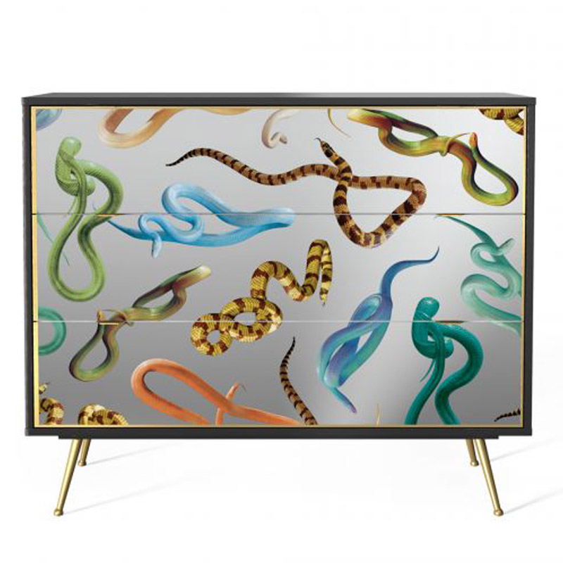 Комод Seletti Chest of Three Drawers Snakes Мульти Комод Seletti Chest of Three Drawers Snakes Мульти в Орле | Loft Concept