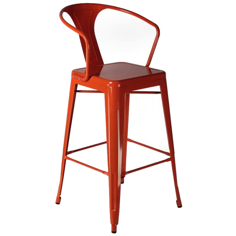 Барный стул Tolix Bar Stool 75 Armchair Backed Черный Оранжевый Красный Желтый Белый Барный стул Tolix Bar Stool 75 Armchair Backed Черный Оранжевый Красный Желтый Белый в Орле | Loft Concept