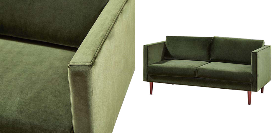Диван Simple Forms Sofa Green Диван Simple Forms Sofa Green - Loft-Concept в Орле