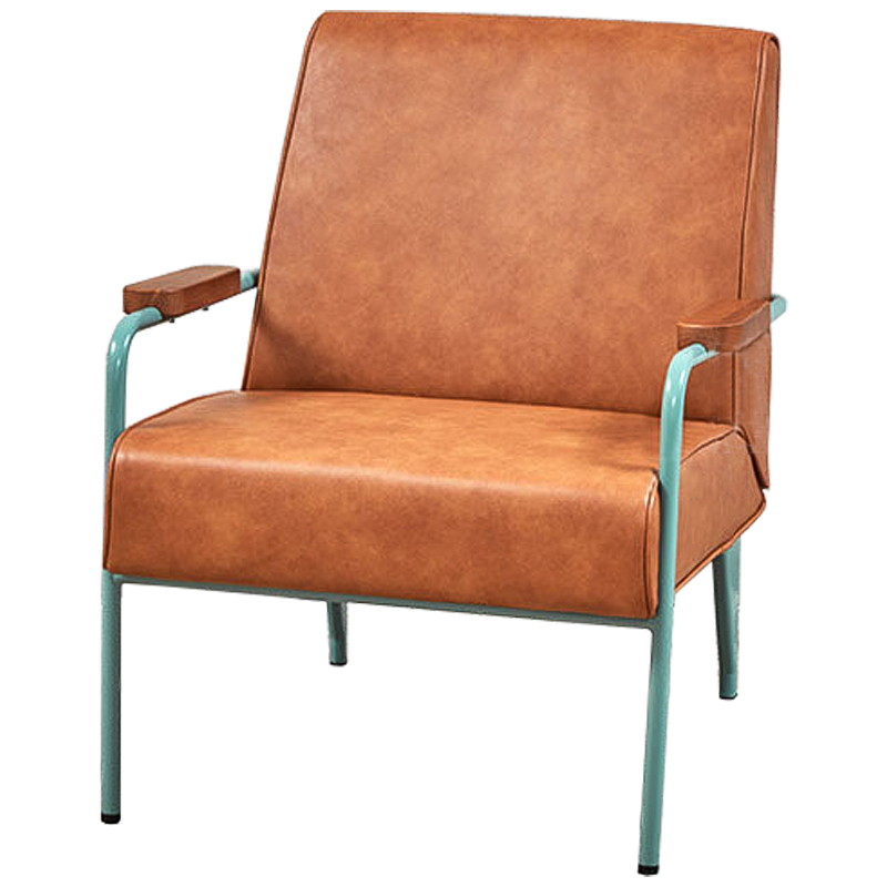 Кресло Silvestri Chair Карамель Голубой пастельный в Орле | Loft Concept 