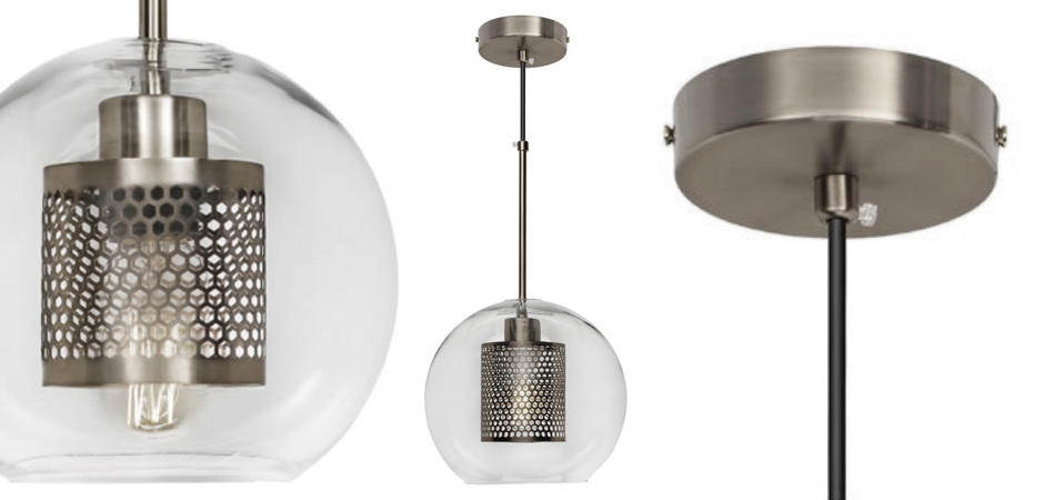 Perforated Vessel Pendant Lamp Nickel Ball Perforated Vessel Pendant Lamp Nickel Ball - Loft-Concept в Орле
