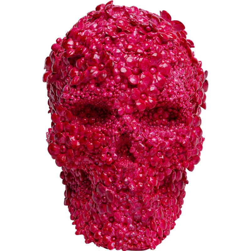 Копилка Pink Skull made of Flowers Малиновый (Crimson) Копилка Pink Skull made of Flowers Малиновый (Crimson) в Орле | Loft Concept