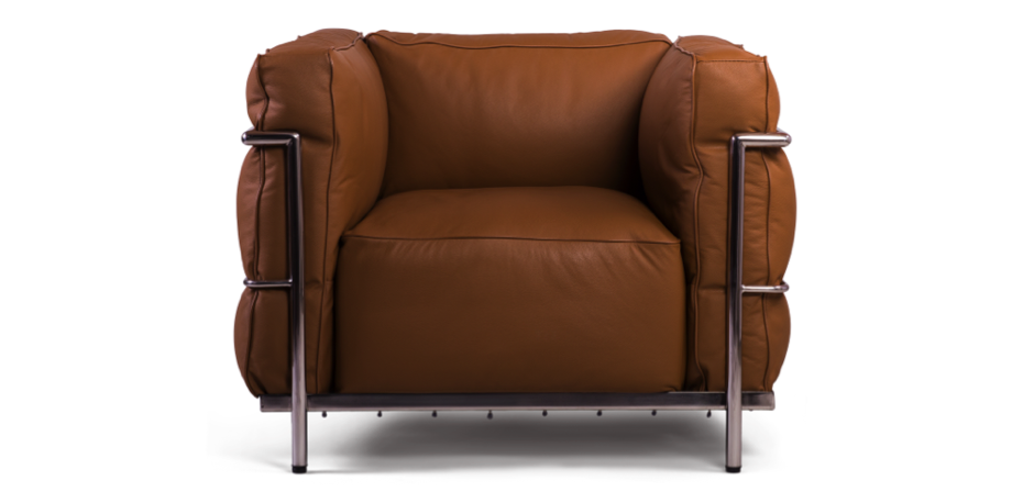 Кресло Le Corbusier LC3 brown Кресло Le Corbusier LC3 brown - Loft-Concept в Орле