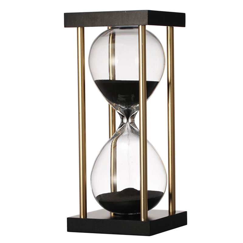Песочные часы Ramirus Watch black Черный Золотой Песочные часы Ramirus Watch black Черный Золотой в Орле | Loft Concept