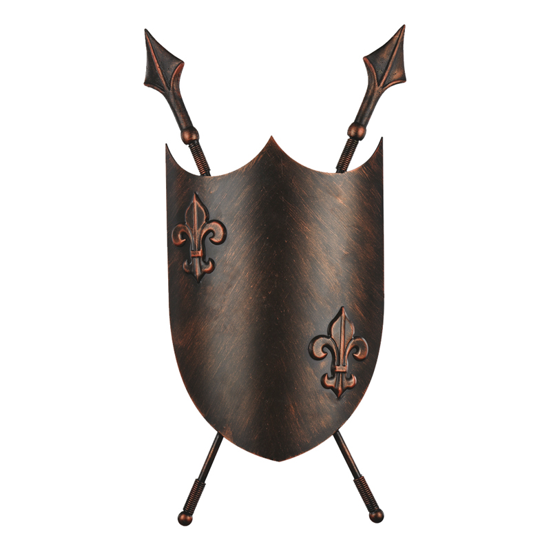 Бра Shield Heraldic Lily Sconce Коричневый винтаж Бра Shield Heraldic Lily Sconce Коричневый винтаж в Орле | Loft Concept