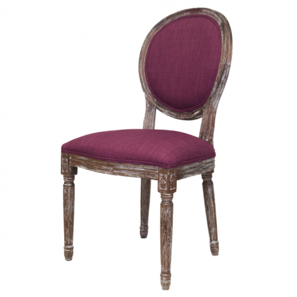 Стул French chairs Provence Violet Chair Фиолетовый Коричневый Стул French chairs Provence Violet Chair Фиолетовый Коричневый в Орле | Loft Concept
