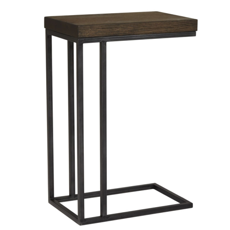 Приставной стол Industrial Oak Peyton Side Table Черный Приставной стол Industrial Oak Peyton Side Table Черный в Орле | Loft Concept