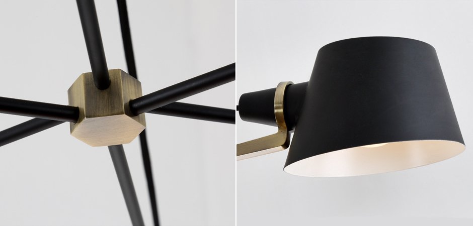 Люстра Brendan Ravenhill Long Pivot Chandelier Люстра Brendan Ravenhill Long Pivot Chandelier - Loft-Concept в Орле