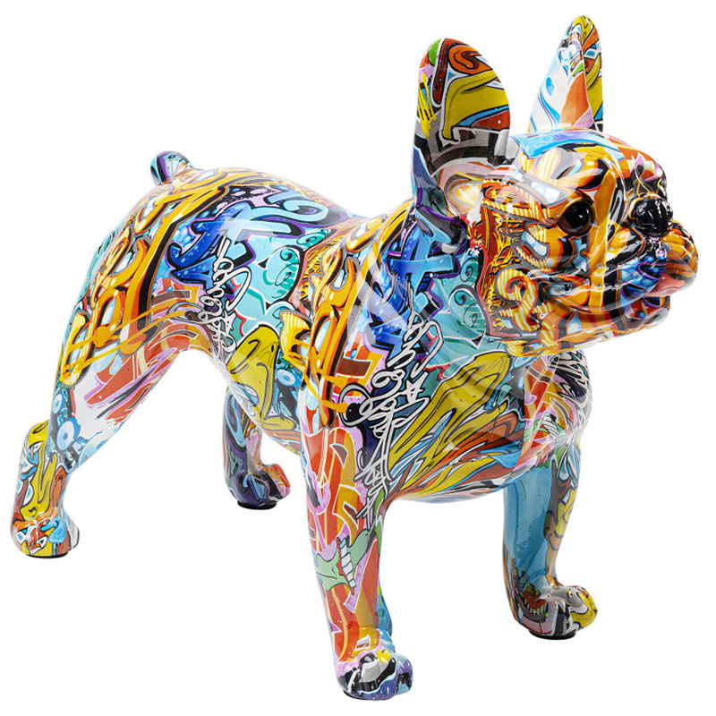 Статуэтка Graffiti Bulldog Мульти Статуэтка Graffiti Bulldog Мульти в Орле | Loft Concept