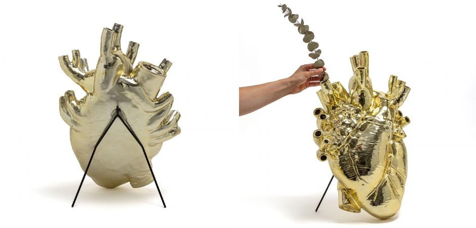 Ваза Seletti Love in Bloom Gold Gaint Ваза Seletti Love in Bloom Gold Gaint - Loft-Concept в Орле