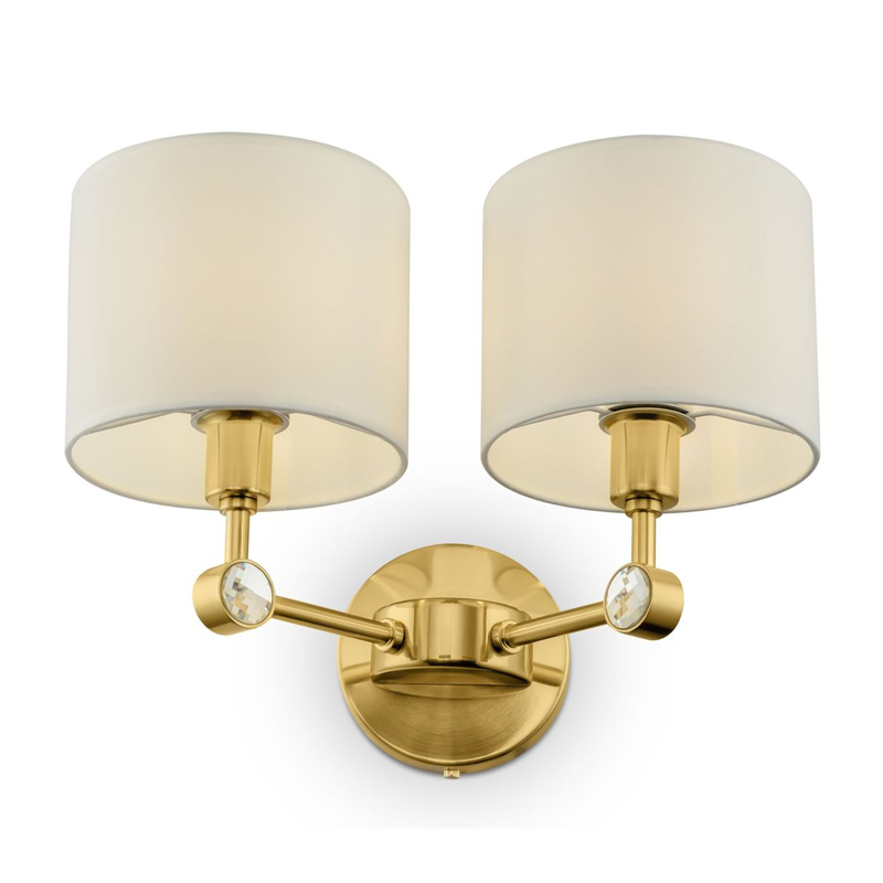 Бра Aldrich light Sconce Латунь Белый Бра Aldrich light Sconce Латунь Белый в Орле | Loft Concept