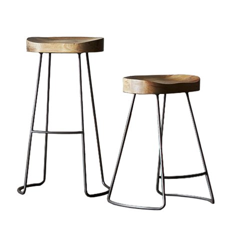 Барный стул The Tractor Bar&Dining Stool Древесина Черный Барный стул The Tractor Bar&Dining Stool Древесина Черный в Орле | Loft Concept