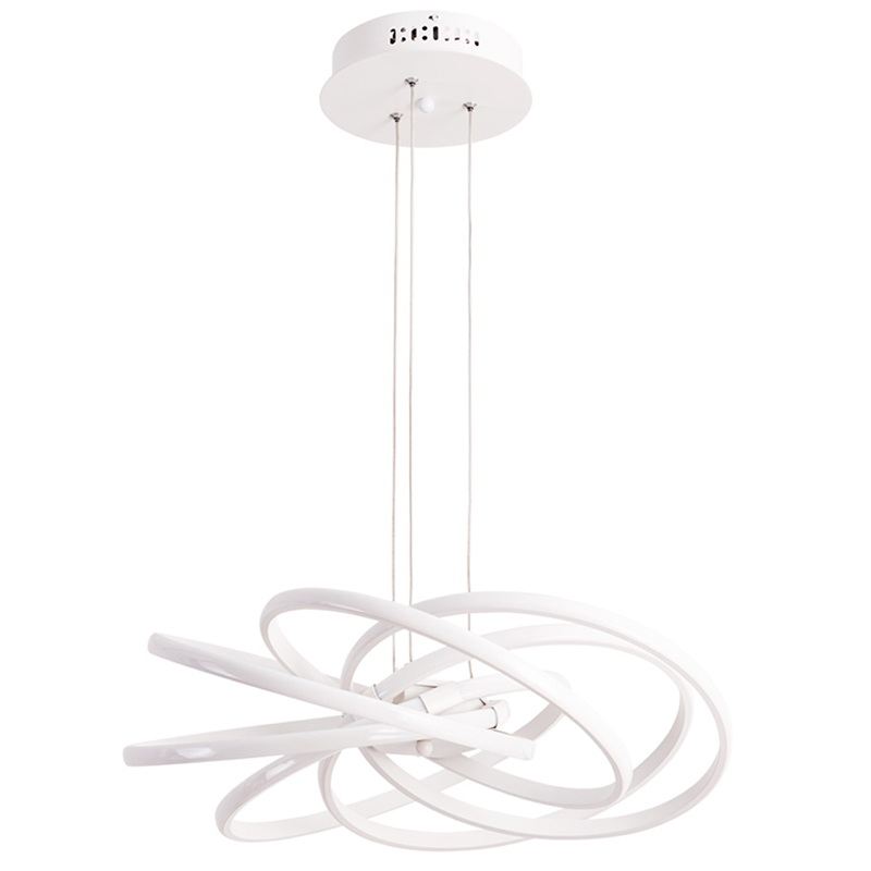Люстра Campbell White Chandelier Белый Люстра Campbell White Chandelier Белый в Орле | Loft Concept