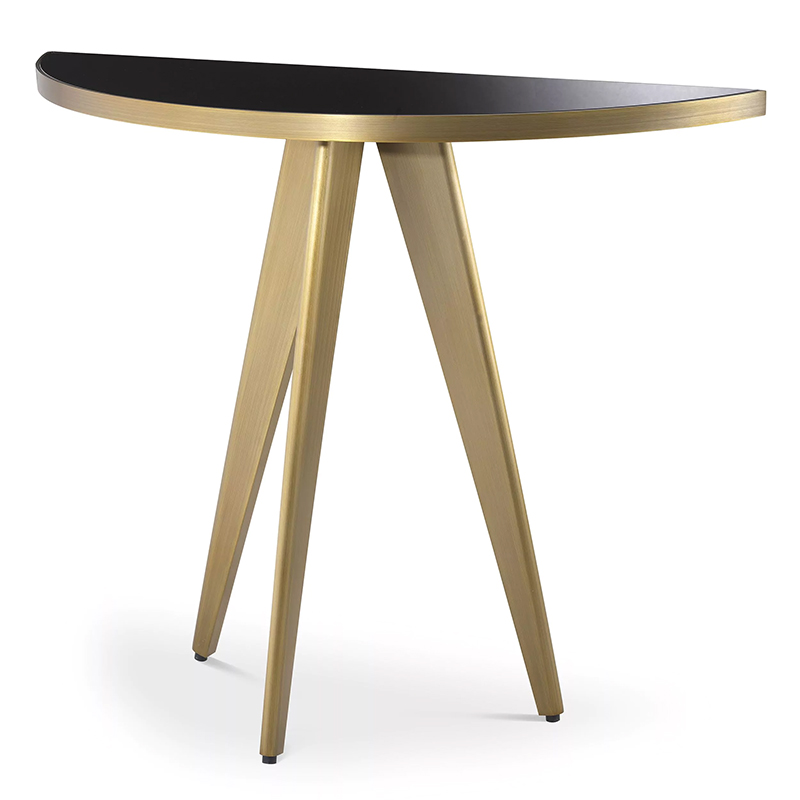 Консоль Eichholtz Console Table Aston Brass Латунь Черный Консоль Eichholtz Console Table Aston Brass Латунь Черный в Орле | Loft Concept