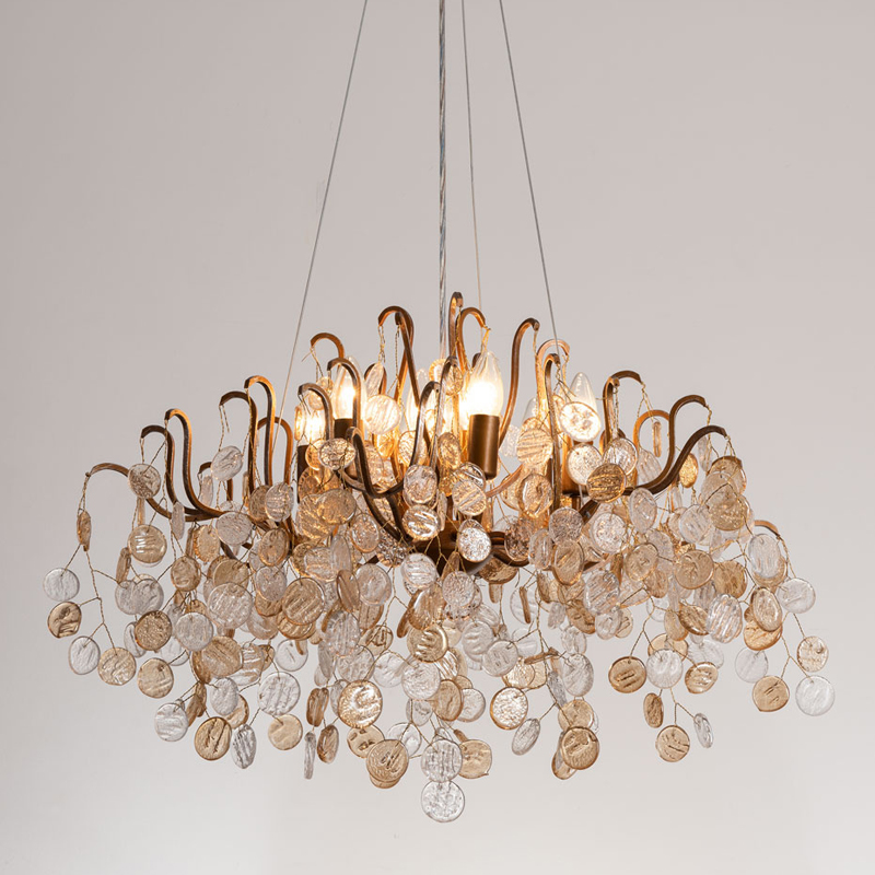 Люстра FAIRYTREE Chandelier Amber Pendants 80 Бронза в Орле | Loft Concept 