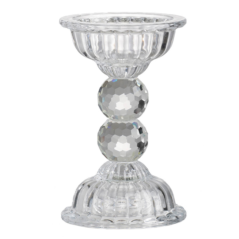 Подсвечник Manais Candlestick 23 Прозрачное Стекло в Орле | Loft Concept 