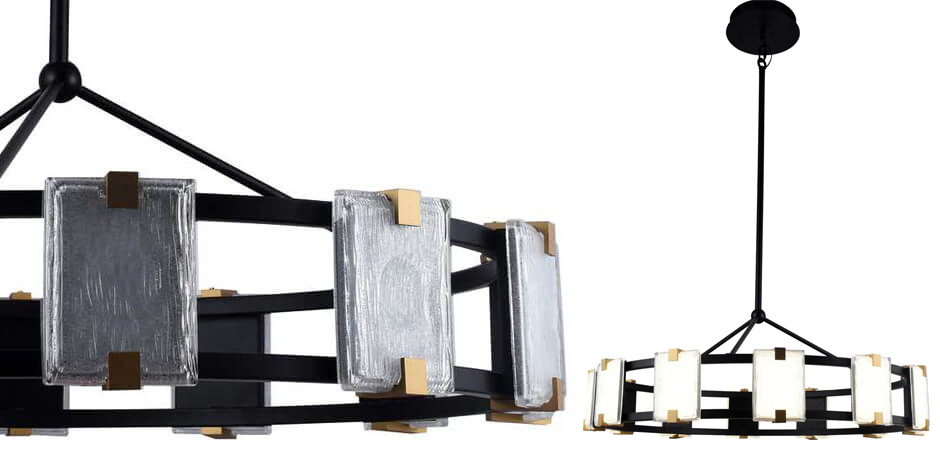 Люстра Rectangular Glass Plafon D85 Люстра Rectangular Glass Plafon D85 - Loft-Concept в Орле