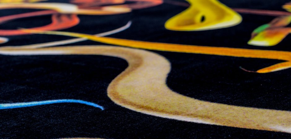 Ковер Seletti Rectangular Rug Snakes Ковер Seletti Rectangular Rug Snakes - Loft-Concept в Орле