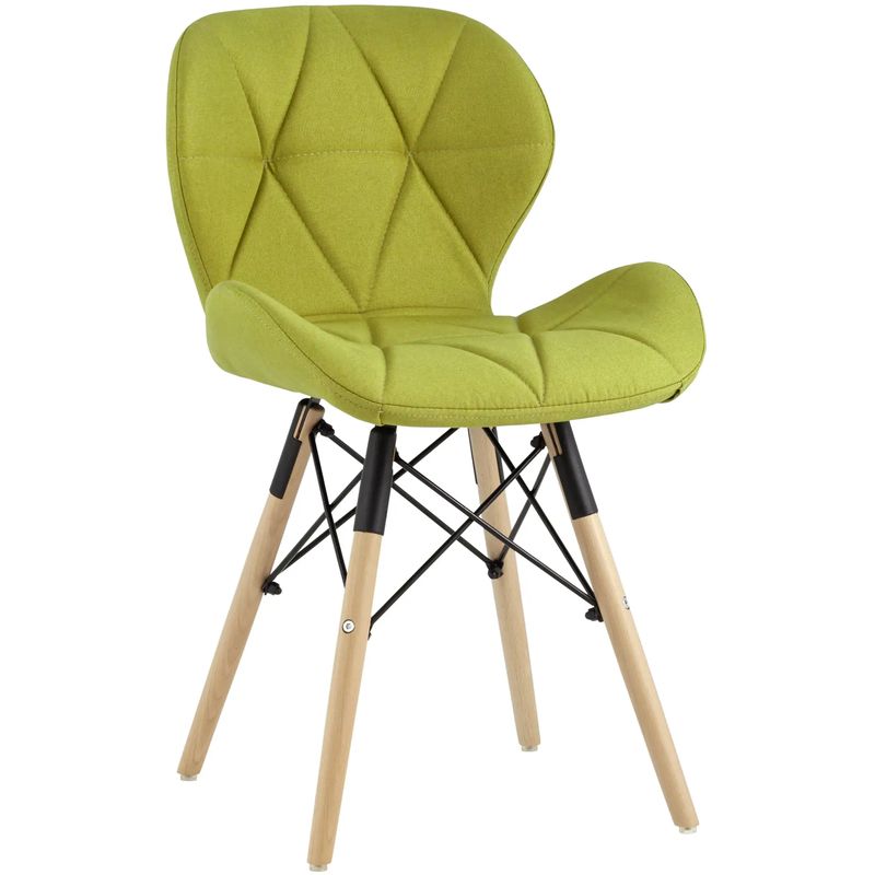 Стул Jeroen Chair Рогожка Цвет Лайм Лайм Древесина Черный Стул Jeroen Chair Рогожка Цвет Лайм Лайм Древесина Черный в Орле | Loft Concept